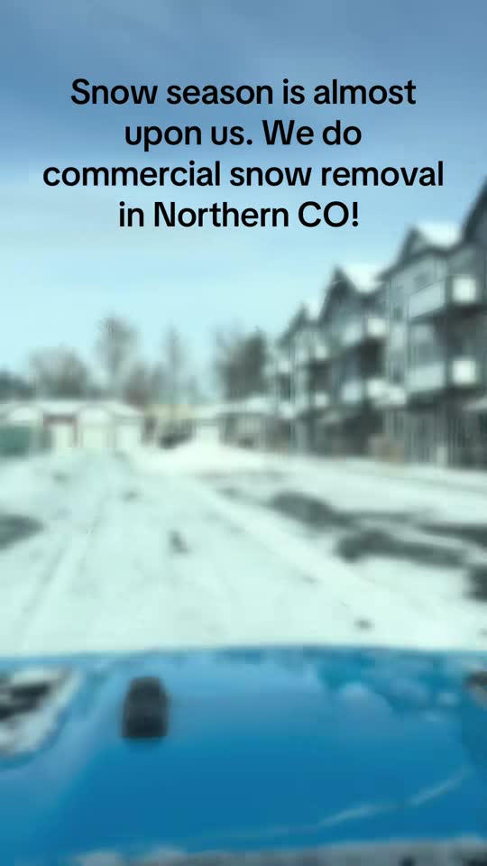 Snow Plowing & Removal: real NOCO job