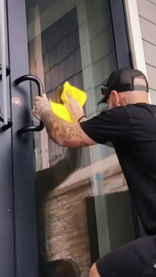 Window Cleaning: real NOCO job